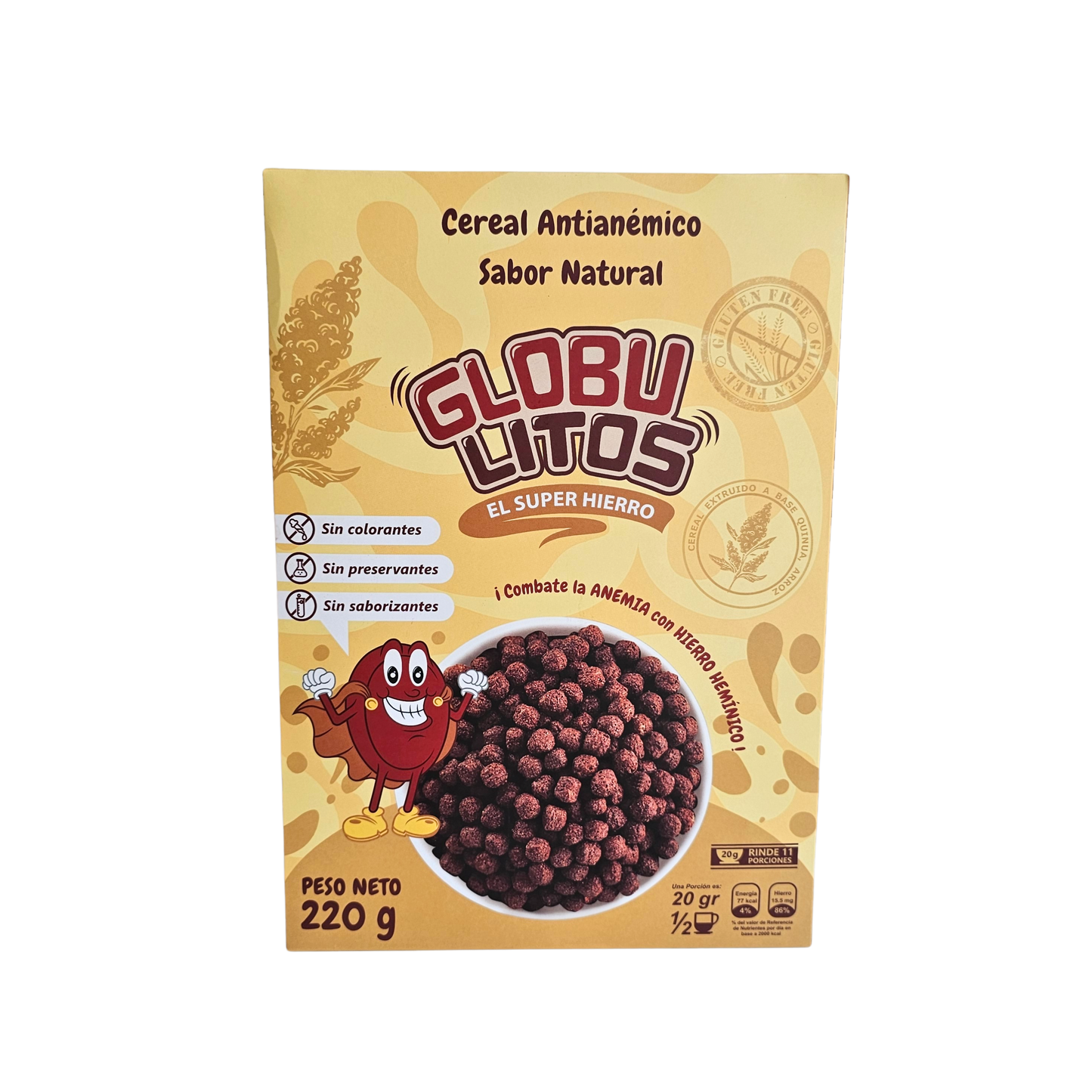 Cereal antianémico 220g Globulitos