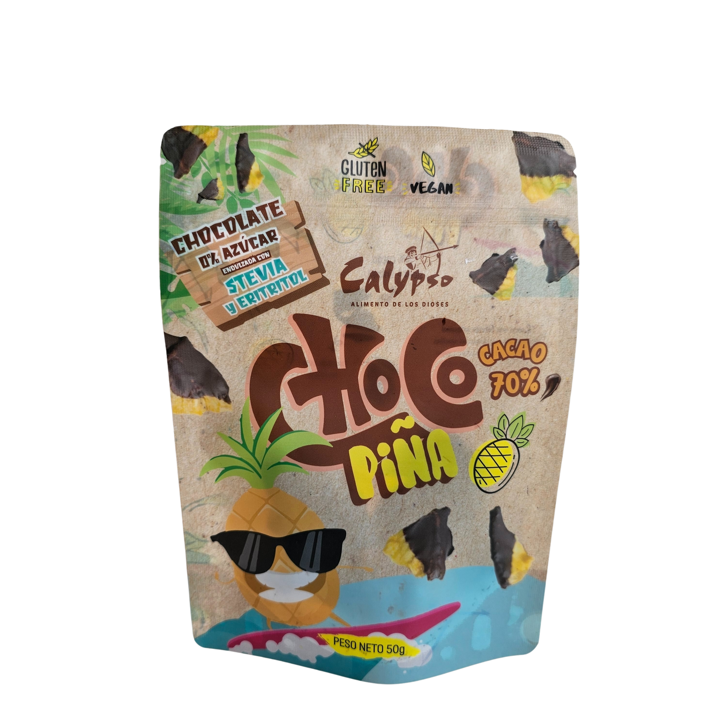 Choco piña 50g Calypso