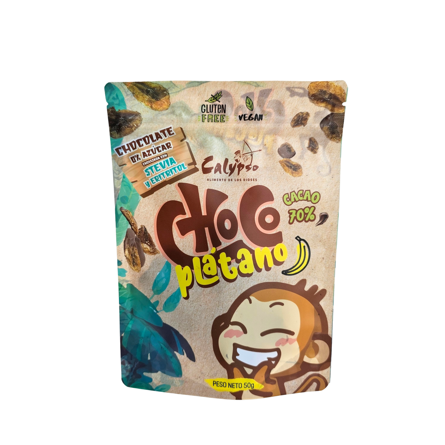 Choco plátano 50g Calypso