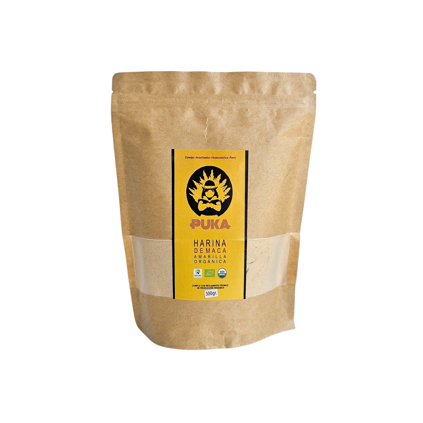 Maca organica amarilla Puka