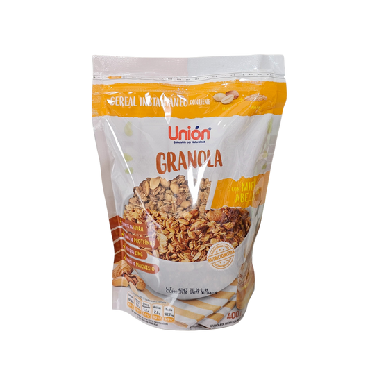 Granola con miel de abeja 400g Union