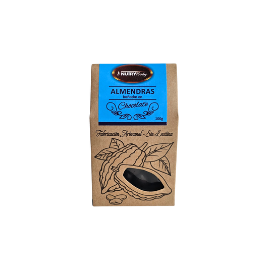 Almendras bañadas en chocolate 100g Nutry Body