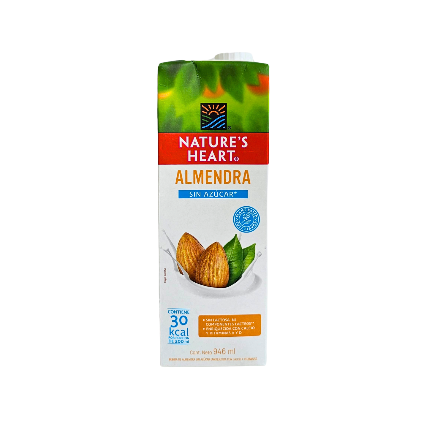 Bebida de almendra s/azucar Nature´s heart