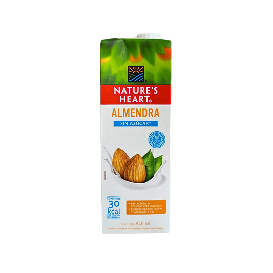 Bebida de almendra s/azucar Nature´s heart