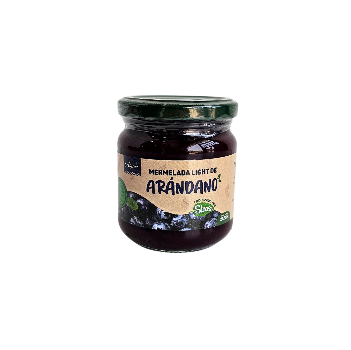 Mermelada de arandanos 212g Alyssol
