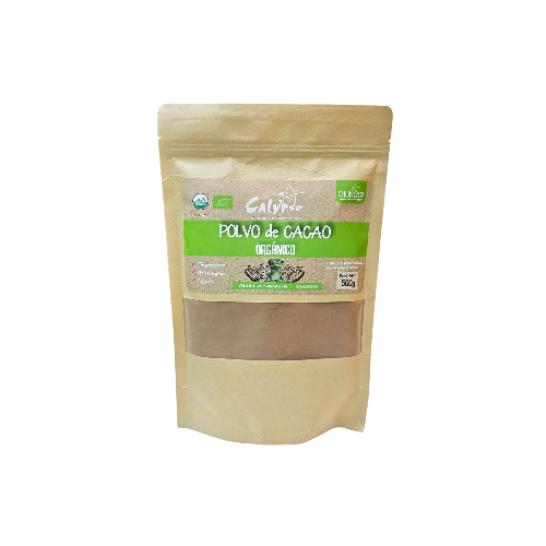 Polvo de cacao orgánico 500g Calypo
