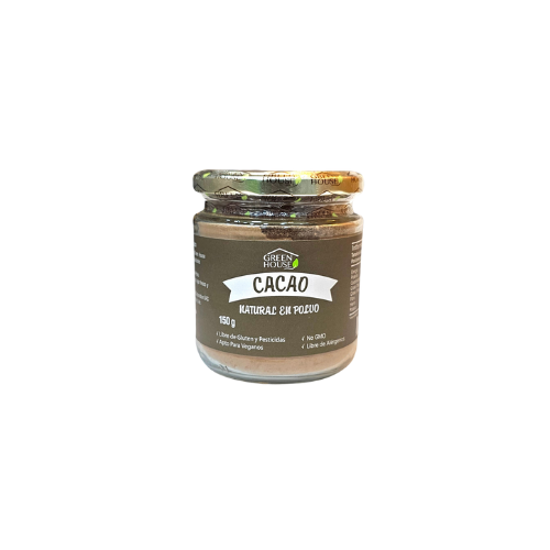 Cacao en polvo 150g Green House
