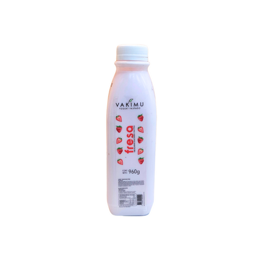 Yogurt frutado de fresa 960g Vakimu