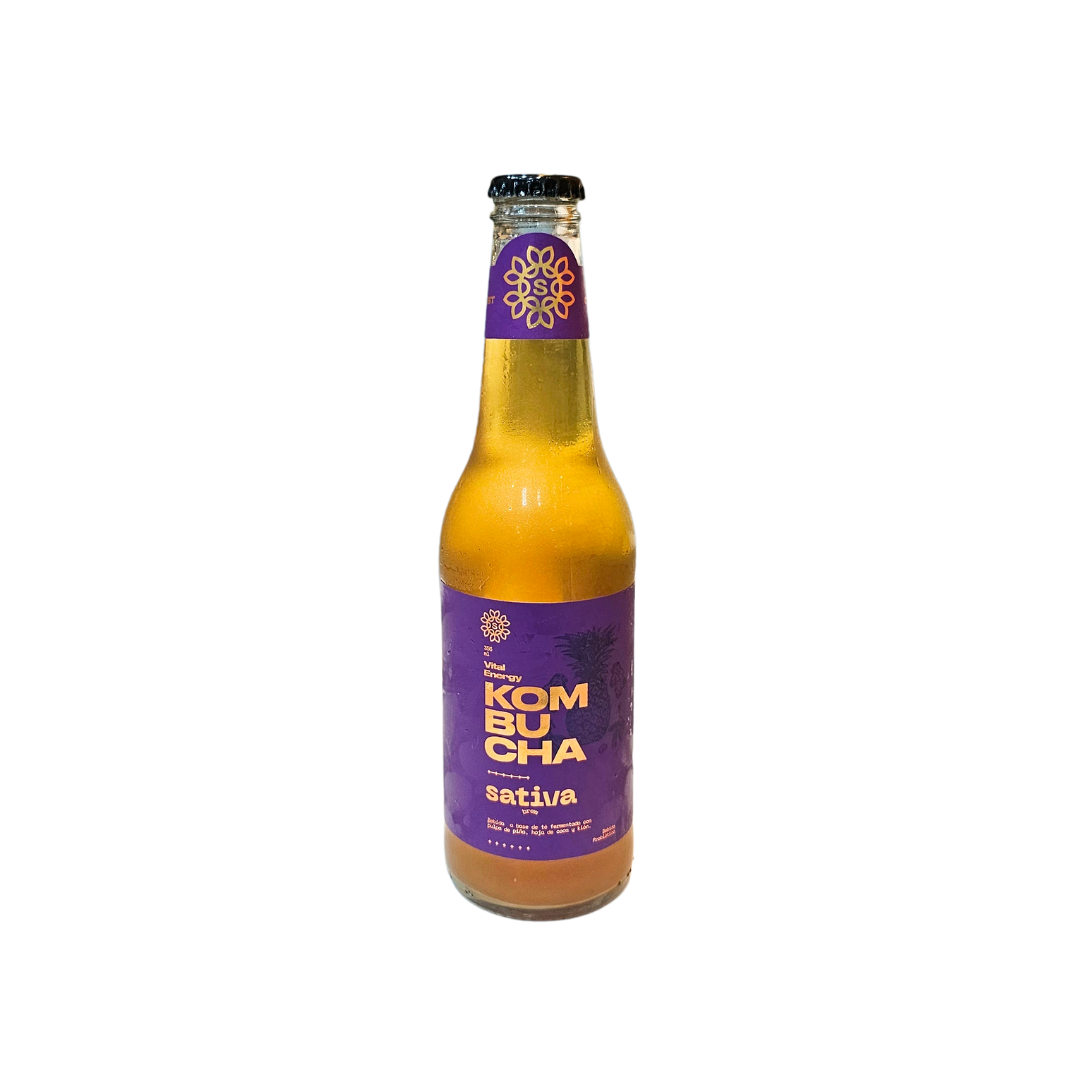 Kombucha vital energy 355ml Sativa