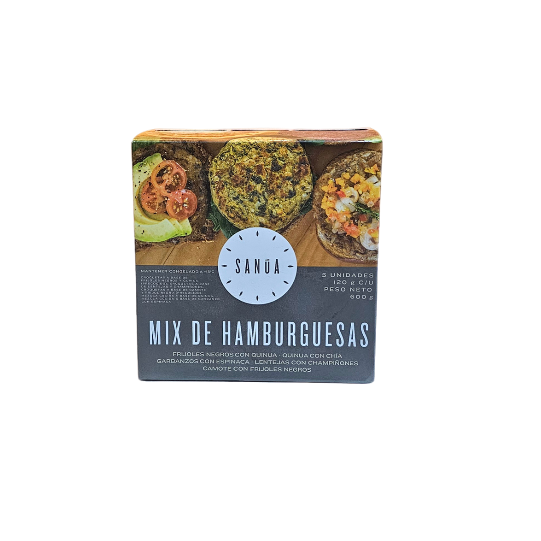 Mix de hamburguesas 5un Sanua