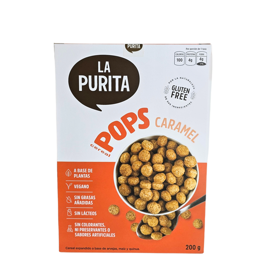 Pops caramel 200g La Purita