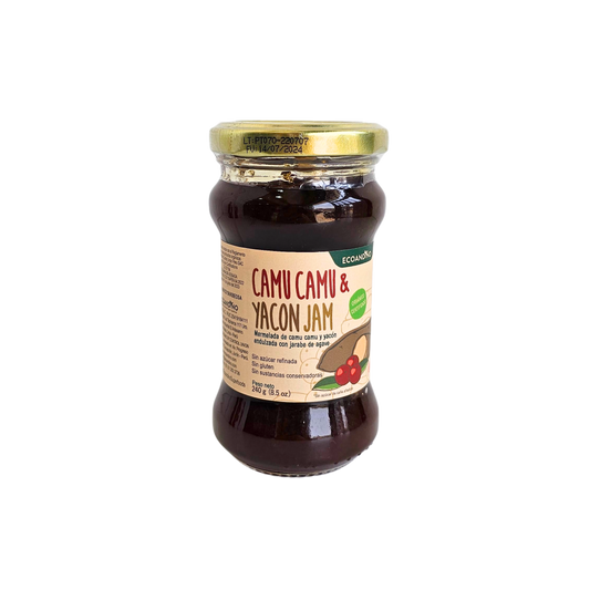 Mermelada de camu camu y yacón 240g Ecoandino