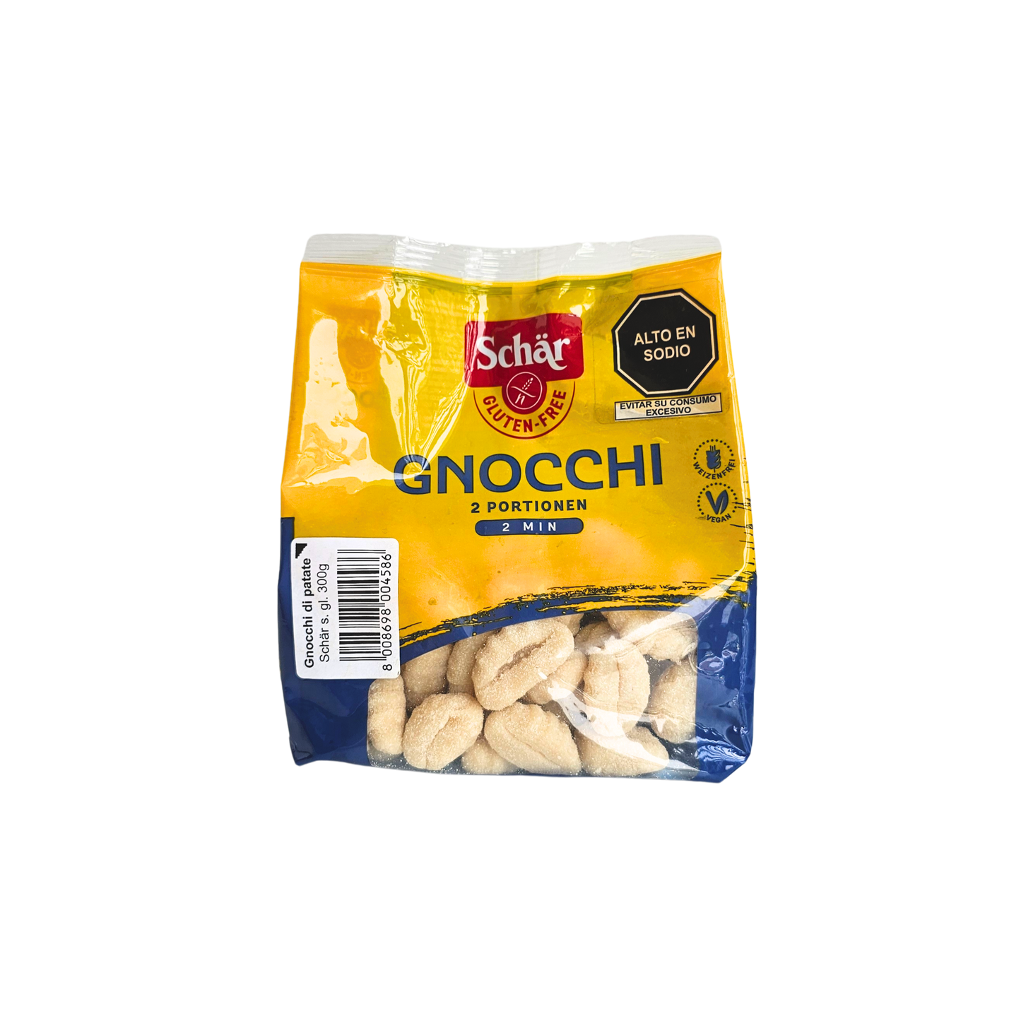 Pasta ñoquis 300gr Schar