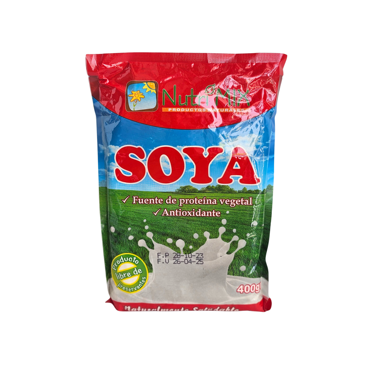 Harina de soya instantanea 400gr Nutrimix