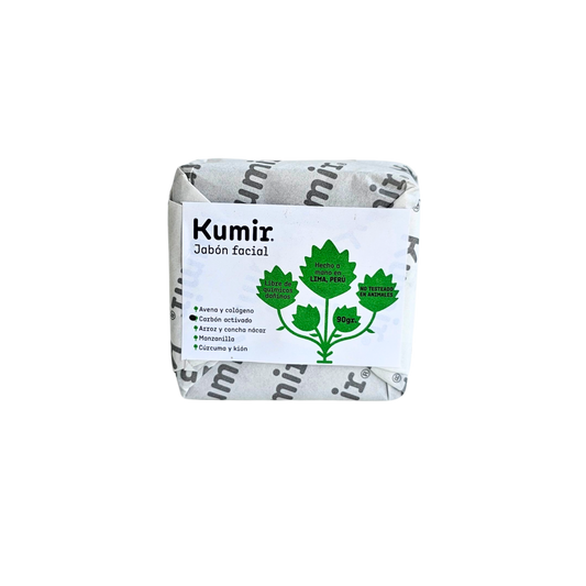 Jabon facial carbon activado Kumir
