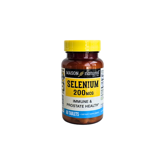 Selenio 200 mcg 60tab Mason natural