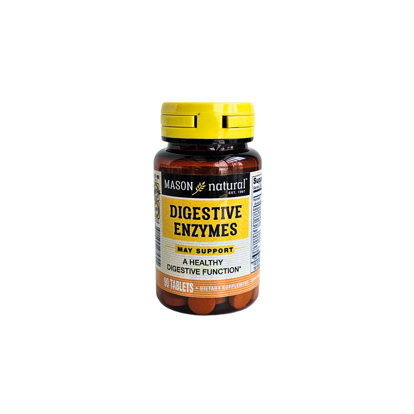 Enzimas digestivas 90 tab Mason natural