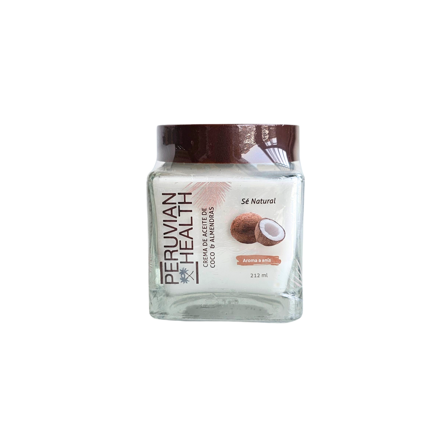 Crema de aceite de coco y almendra Peruvian health