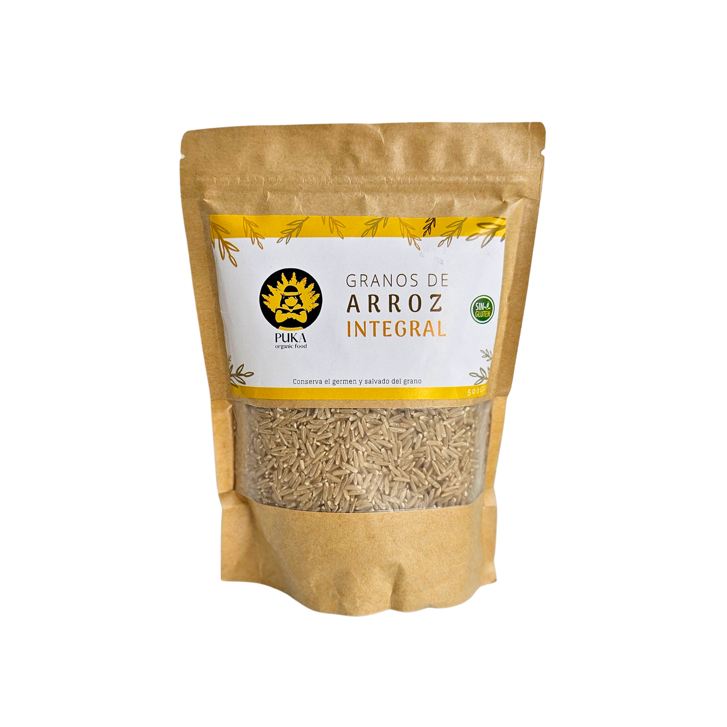 Arroz integral 500gr Puka