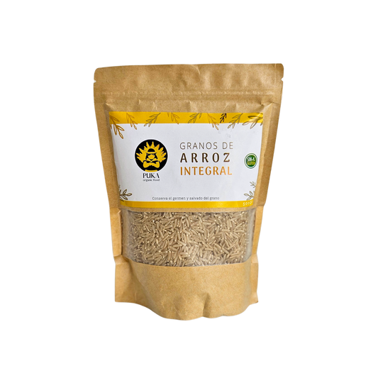 Arroz integral 500gr Puka