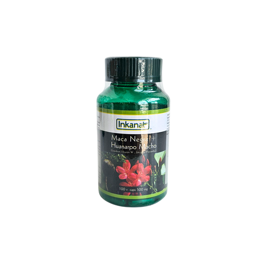 Capsulas maca negra+huanarpo macho Inkanat