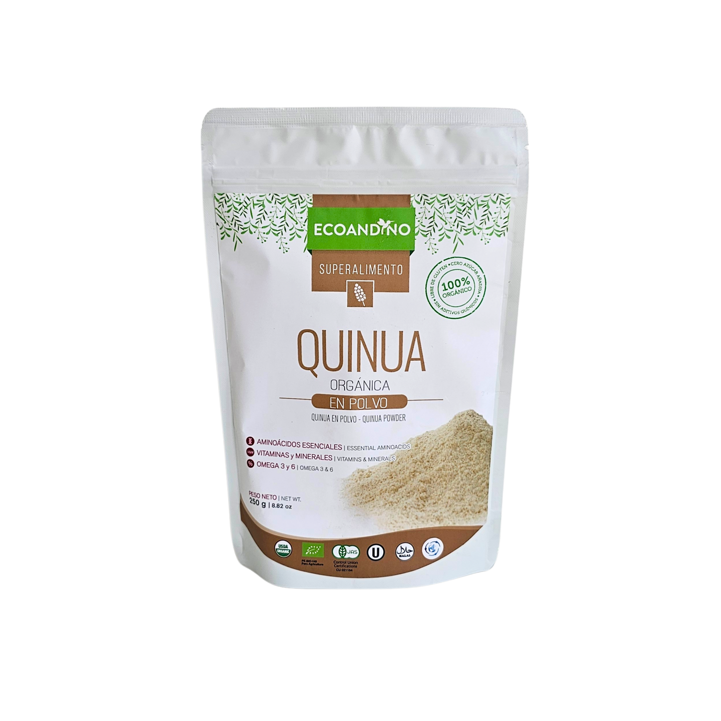 Quinua en polvo organica 250gr Ecoandino