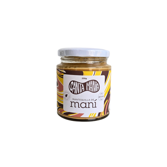 Mantequilla de mani 230g Santa Mania