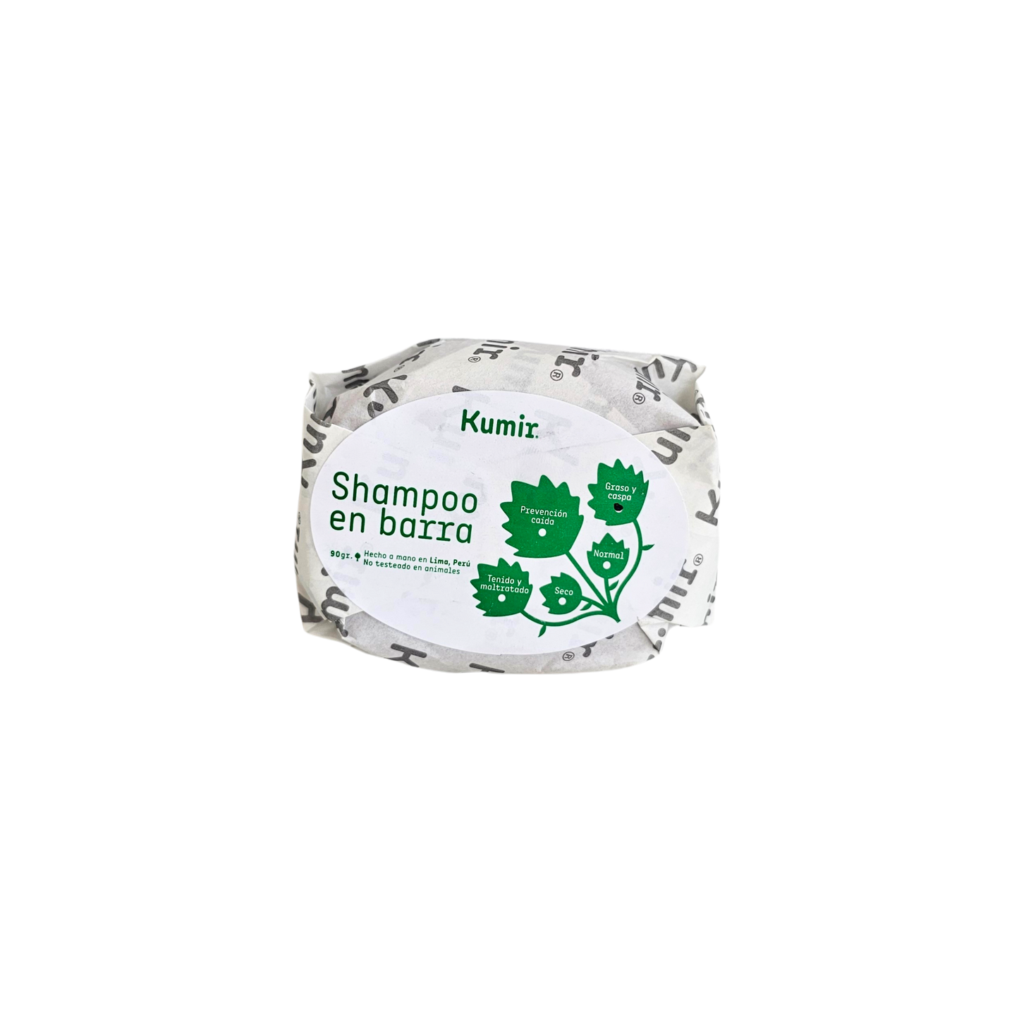Shampoo solido grasa y caspa 90gr Kumir