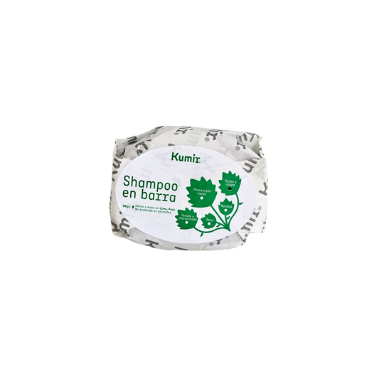 Shampoo solido grasa y caspa 90gr Kumir