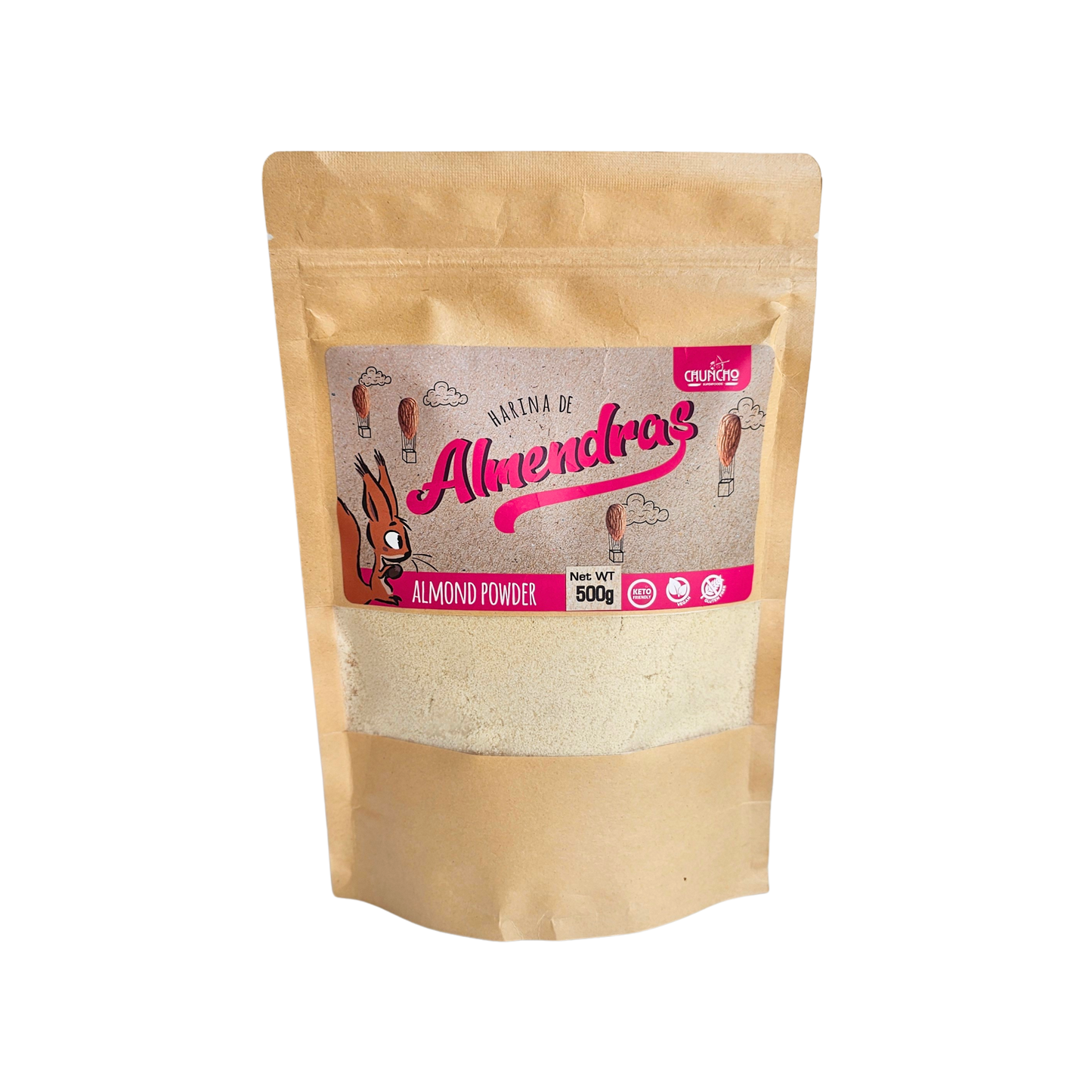 Harina de almendras 500gr Chuncho