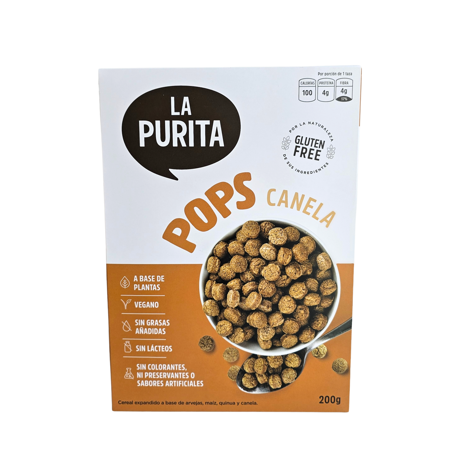Pops canela 200g La Purita