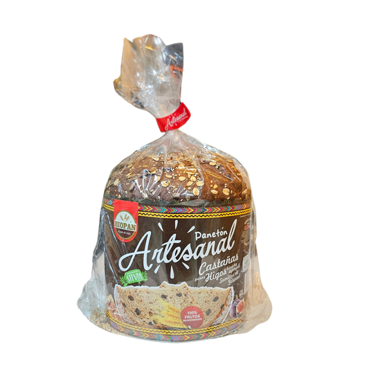 Panetón artesanal 900g Bio Pan