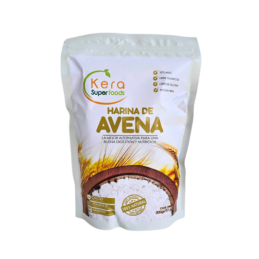 Harina de avena 500gr Kera