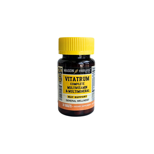 Vitatrum complete multivitamin & multimineral 30tab Mason 34natural