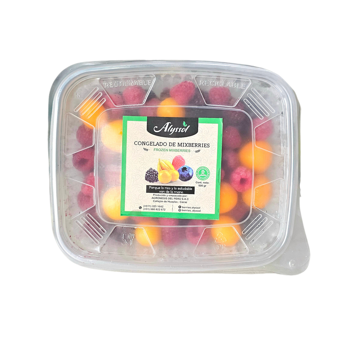 Mix berries 500g Alyssol