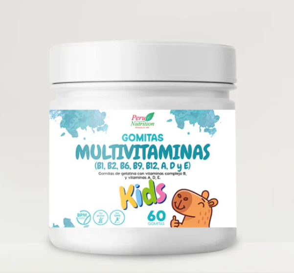 GOMITAS MULTIVITAMINAS KIDS PERU NUTRITION