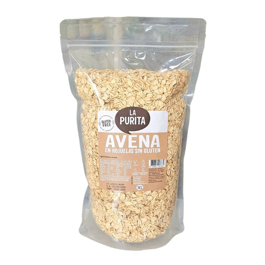 Hojuelas de avena 880g La Purita