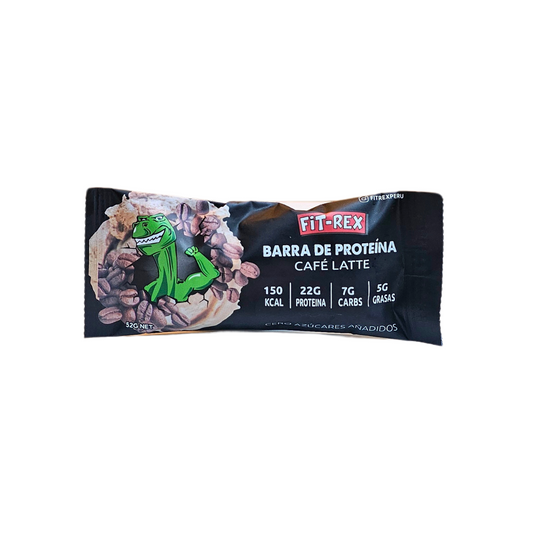 Barra proteina cafe latte Fit rex