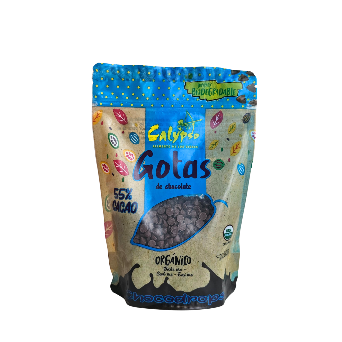 Gotas 55% cacao 150g Calypso