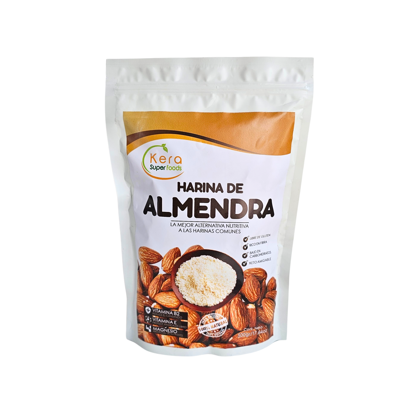 Harina de almendra 500gr Kera