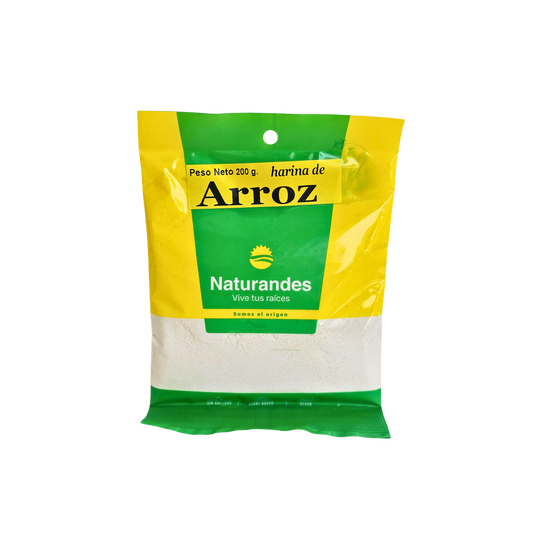 Harina de arroz 200gr Naturandes