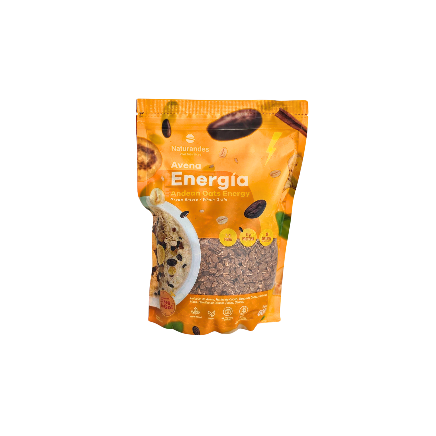 Andean oat energia 600gr Naturandes