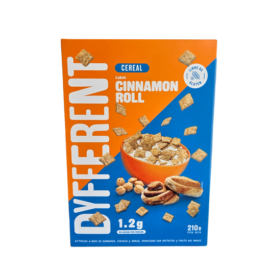 Cereal cinnamon roll 210g Dyfferent