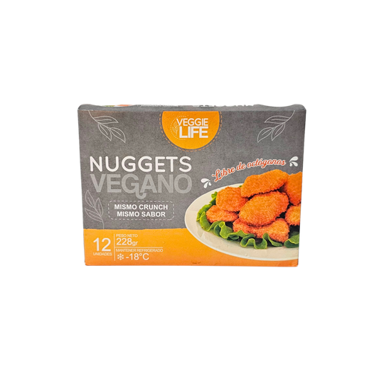 Nuggets veganos 228gr Veggie life