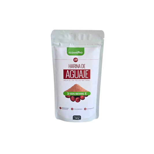 Harina de aguaje 100gr Ecoandino