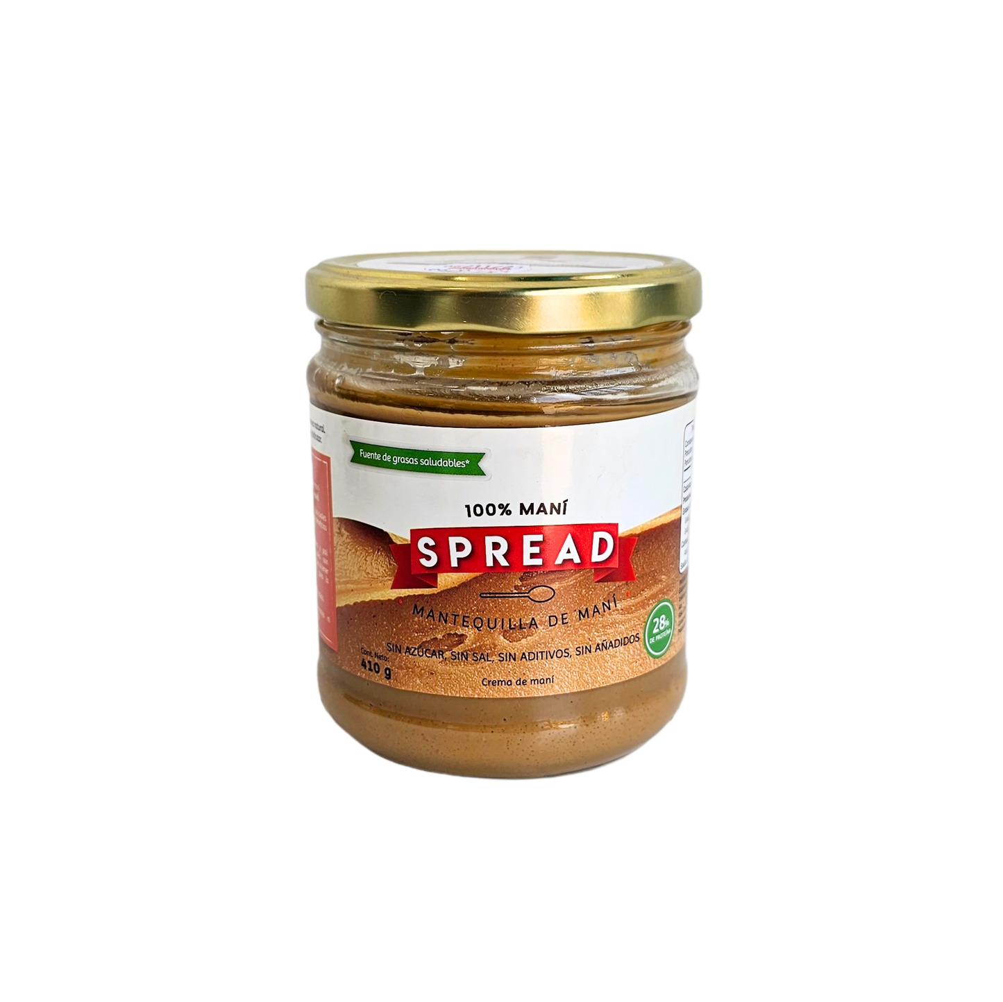 Mantequilla 100% maní 410g Spread