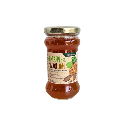 Mermelada de piña y yacón 240g Ecoandino