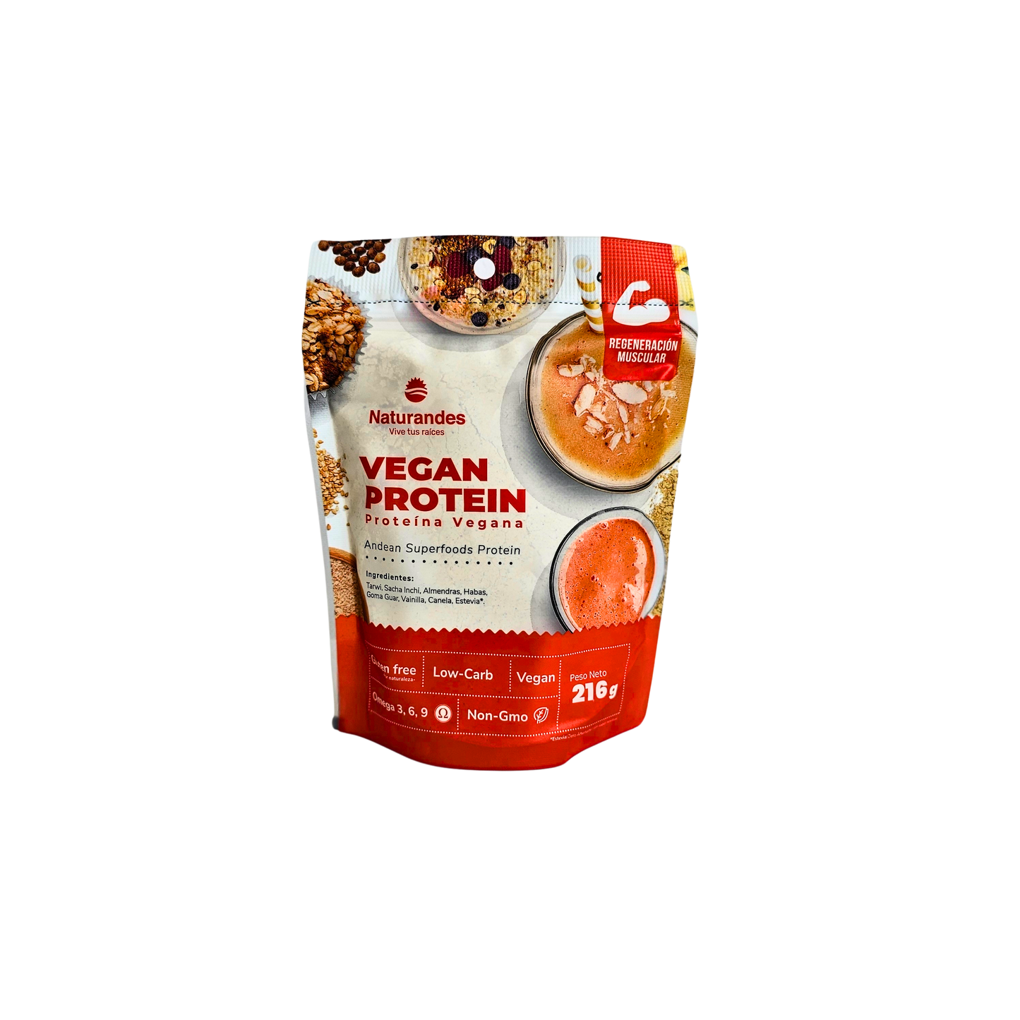 Mix proteina vegana 216gr naturandes