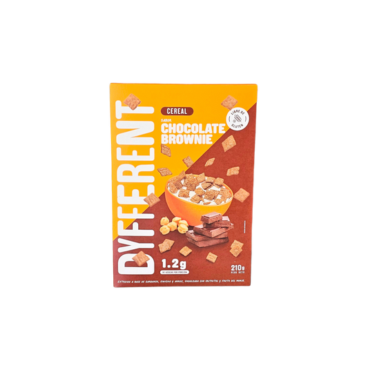 Cereal sabor chocolate brownie 210g Dyfferent