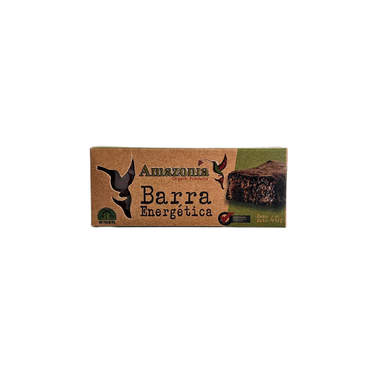 Barra energética con ajonjolí 40g Amazonia